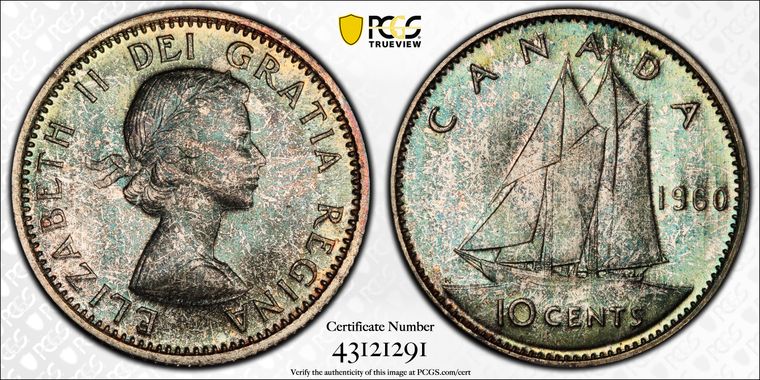 Cert 43121291 - Coin Image