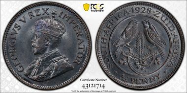 1928 1/4D Blackened MS65