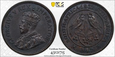 1932 1/4D Blackened MS63