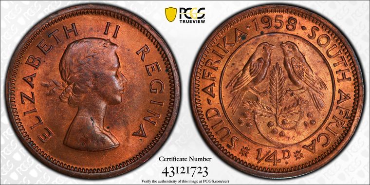 Cert 43121723 - Coin Image