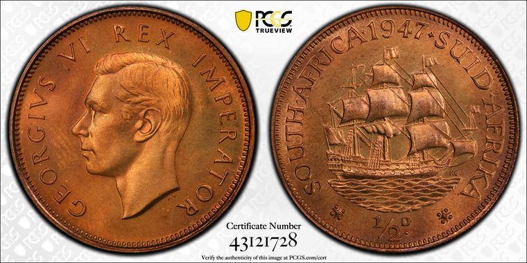 Cert 43121728 - Coin Image