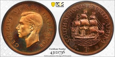 1947 1D KM-25 PR65RB