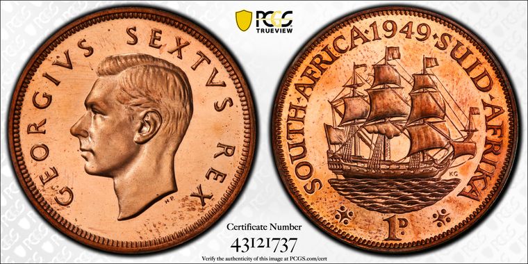 Cert 43121737 - Coin Image