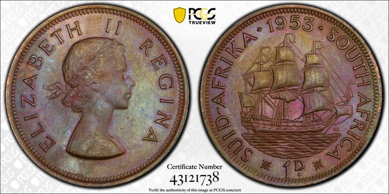 Cert 43121738 - Coin Image