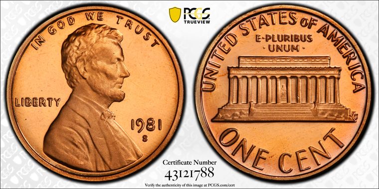 Cert 43121788 - Coin Image