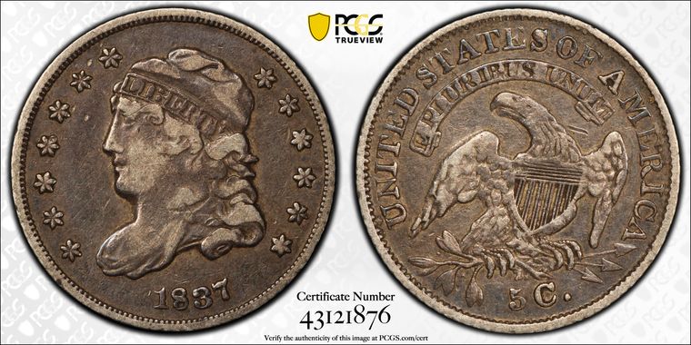 Cert 43121876 - Coin Image