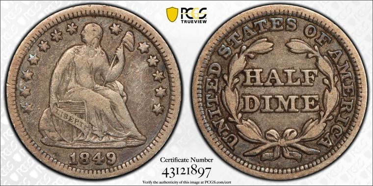 Cert 43121897 - Coin Image