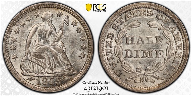 Cert 43121901 - Coin Image