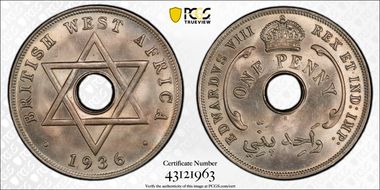 1936-H 1D Edward VIII MS65+