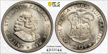 1962 20C Small 2 MS62