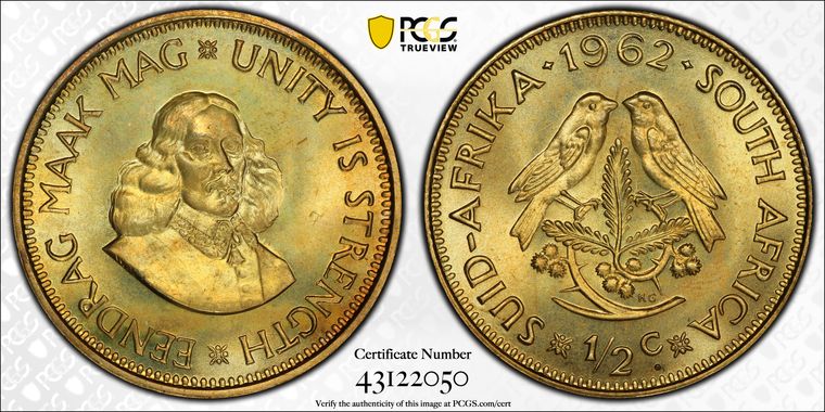 Cert 43122050 - Coin Image