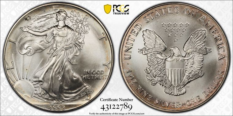 Cert 43122789 - Coin Image