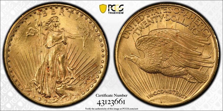 Cert 43123661 - Coin Image