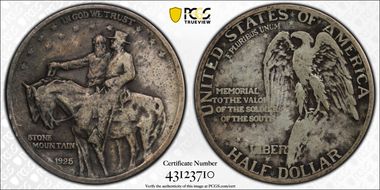 1925 50C Stone Mountain F15