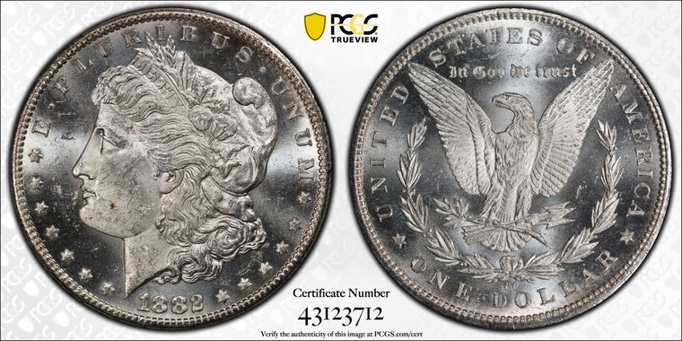 Cert 43123712 - Coin Image