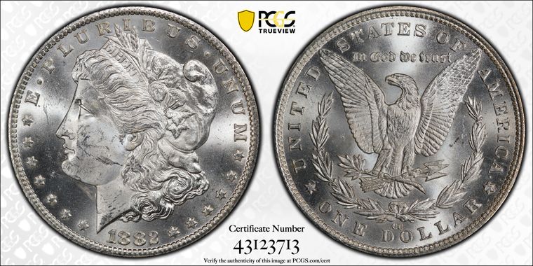 Cert 43123713 - Coin Image