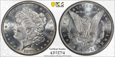 1883-CC $1 MS62