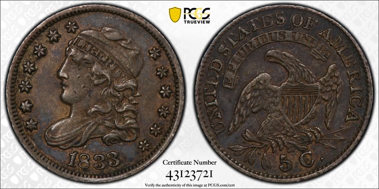 Cert 43123721 - Coin Image