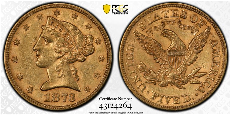 Cert 43124264 - Coin Image