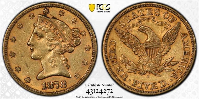 Cert 43124272 - Coin Image