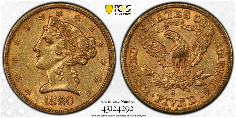 Cert 43124292 - Coin Image