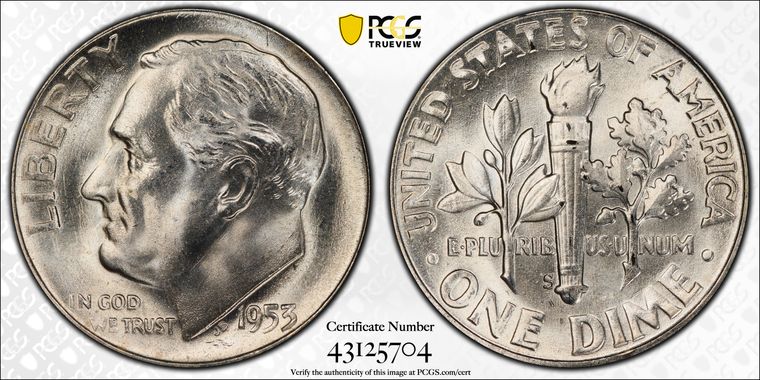 Cert 43125704 - Coin Image