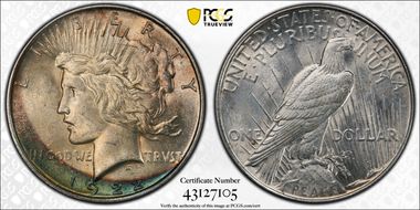 1922 $1 MS61