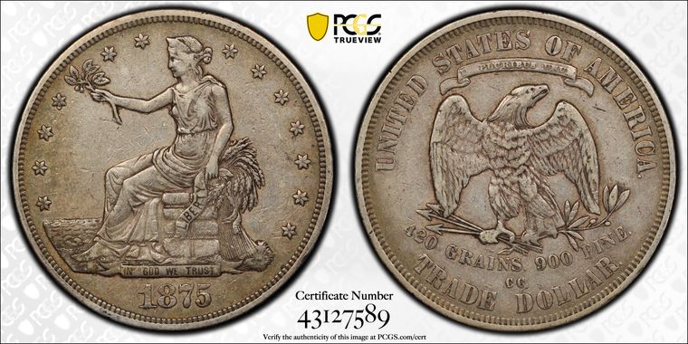 Cert 43127589 - Coin Image