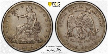 1875-CC T$1 XF40