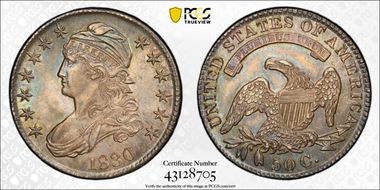 1830 50C O-101 MS63