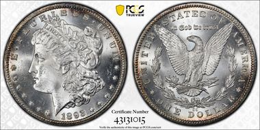 1893-CC $1 MS64+