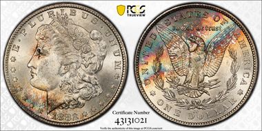 1882-CC $1 MS62