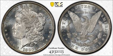 1880-S $1 MS66