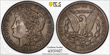 1879-CC $1 Capped Die VF35