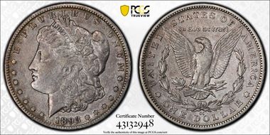1893-CC $1 VF30