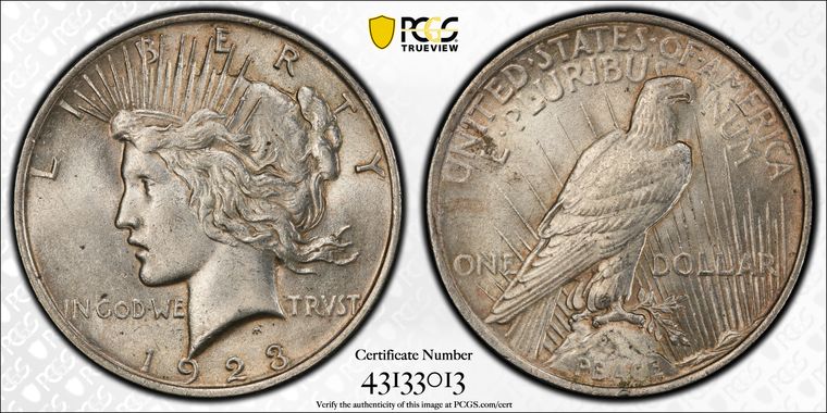 Cert 43133013 - Coin Image