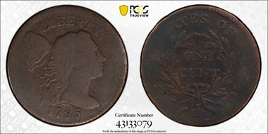 1795 1C Plain Edge G6BN