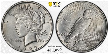 1922 $1 N1