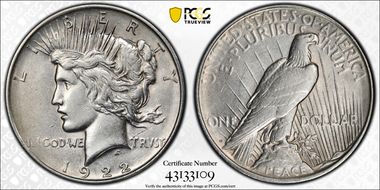 1922-D $1 XF40