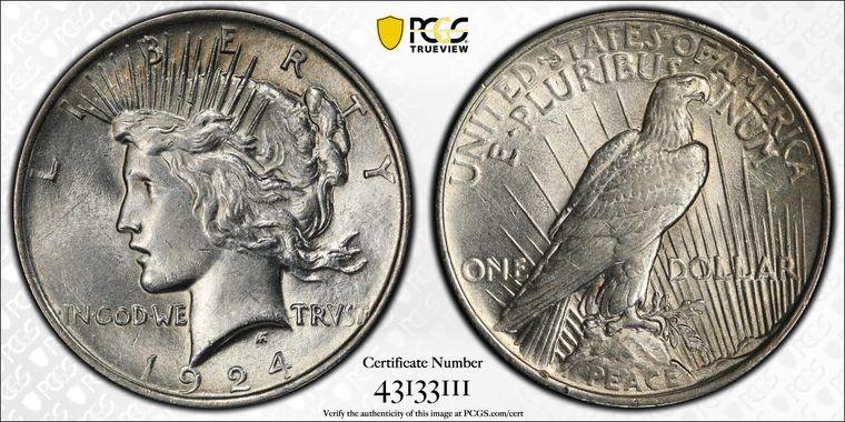 Cert 43133111 - Coin Image