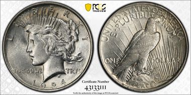 1924 $1 AU55
