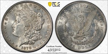 1878-S $1 AU58