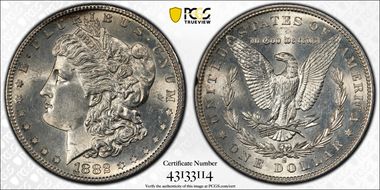 1882-S $1 N1