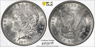 1883-O $1 MS63