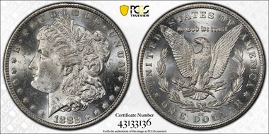 1882-CC $1 MS62