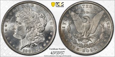 1882-CC $1 MS62