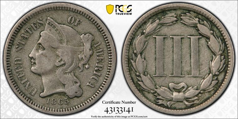 Cert 43133141 - Coin Image