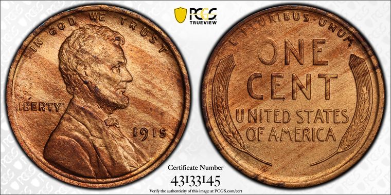 Cert 43133145 - Coin Image