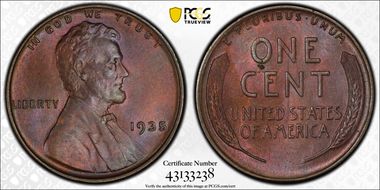 1935 1C MS65BN