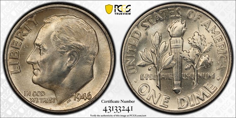 Cert 43133241 - Coin Image